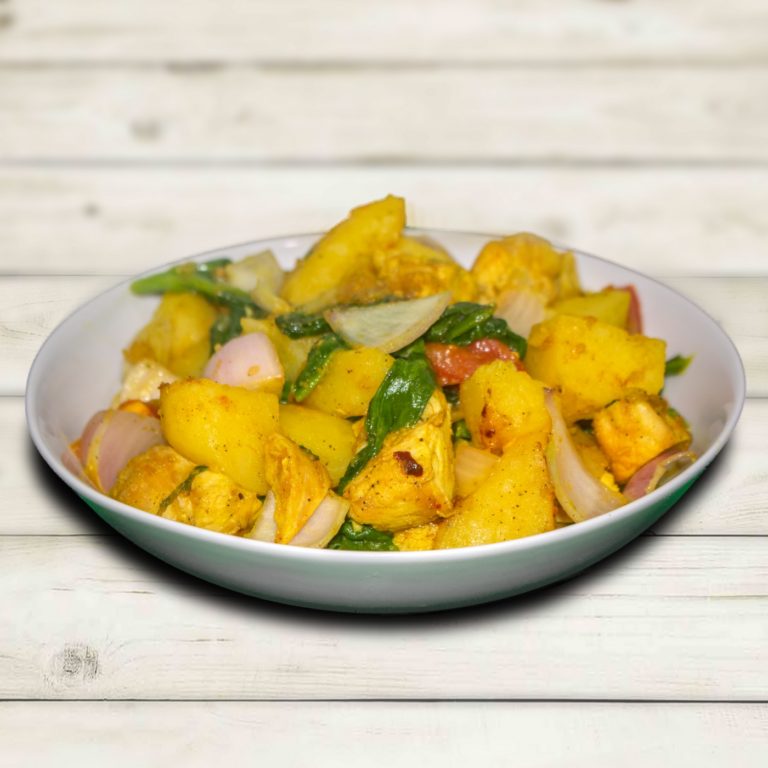 CHICKEN SPINACH POTATO