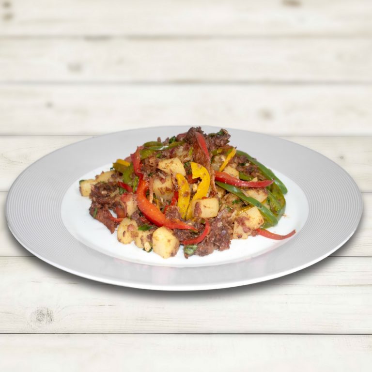 BEEF FAJITA AND POTATO SKILLET