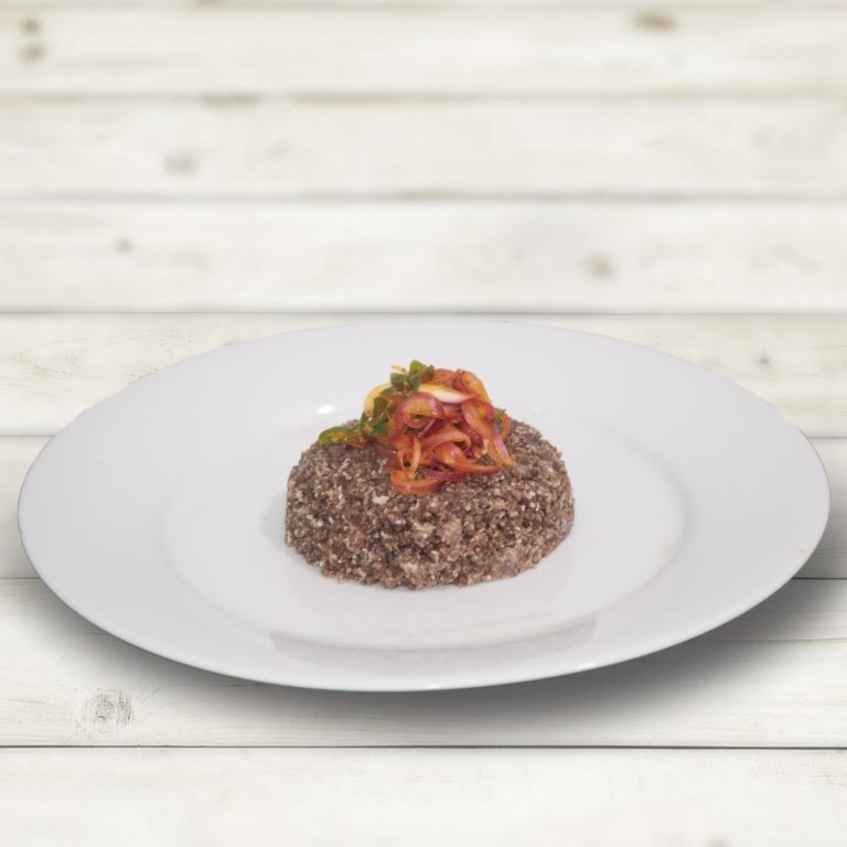 KURAKKAN PITTU WITH LUNU MIRIS (ONION SAMBOL)