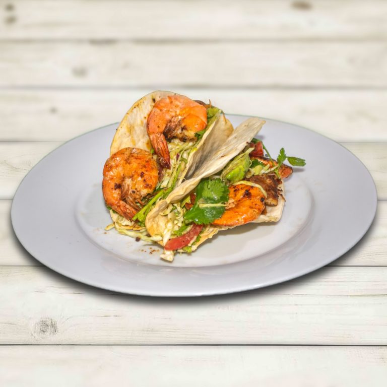 SHRIMP TACOS