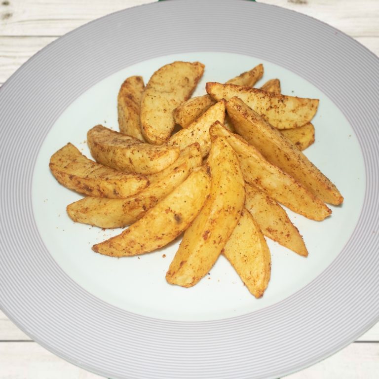 AIR FRIED SPICED POTATO WEDGES