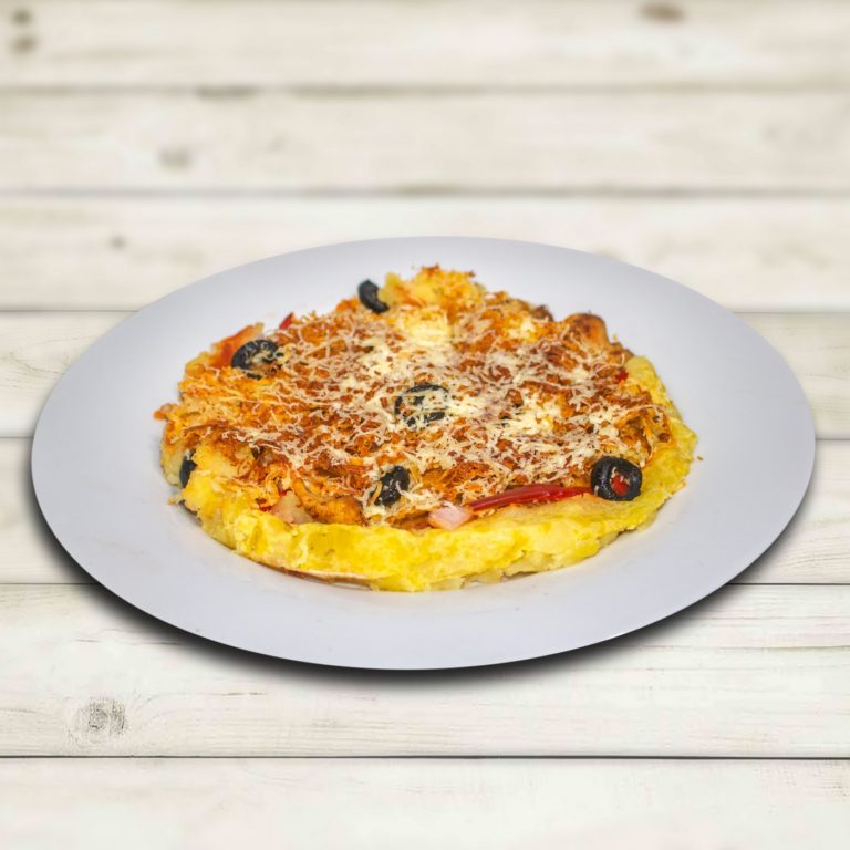 SPICY CHICKEN POTATO PIZZA