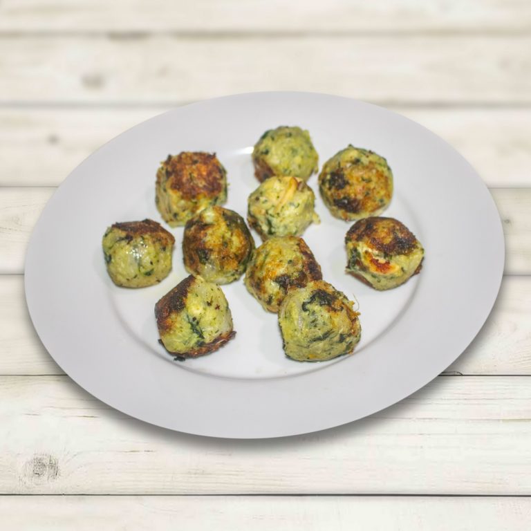 SPINACH AND SWEET POTATO CHICKEN BOMBS