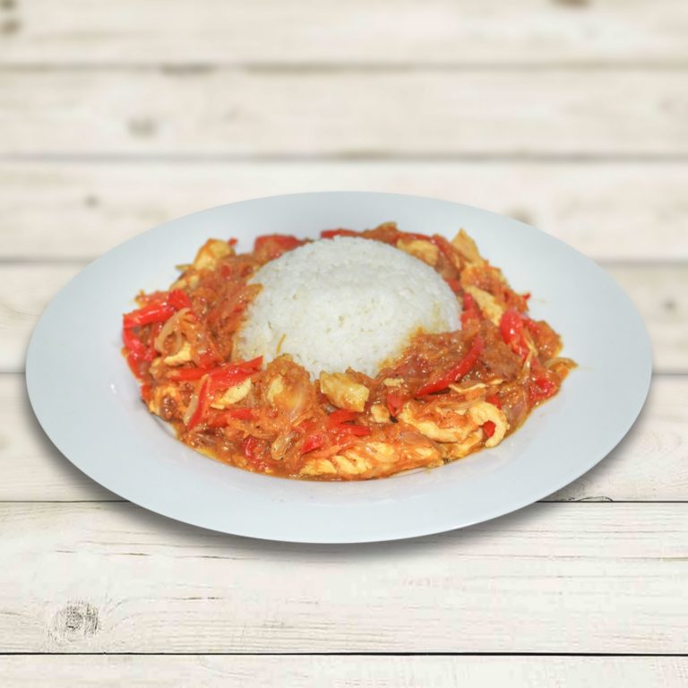 CHICKEN TERIYAKI STIR-FRY RICE