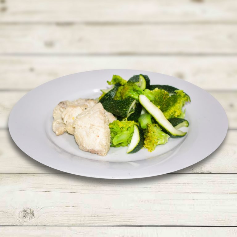 STEAMED FISH AND VEGETABLES