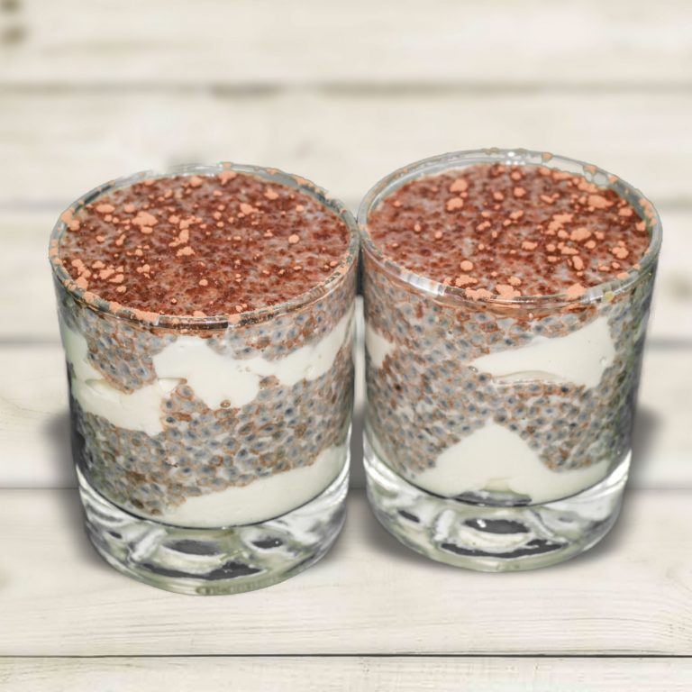 Tiramisu chia pudding