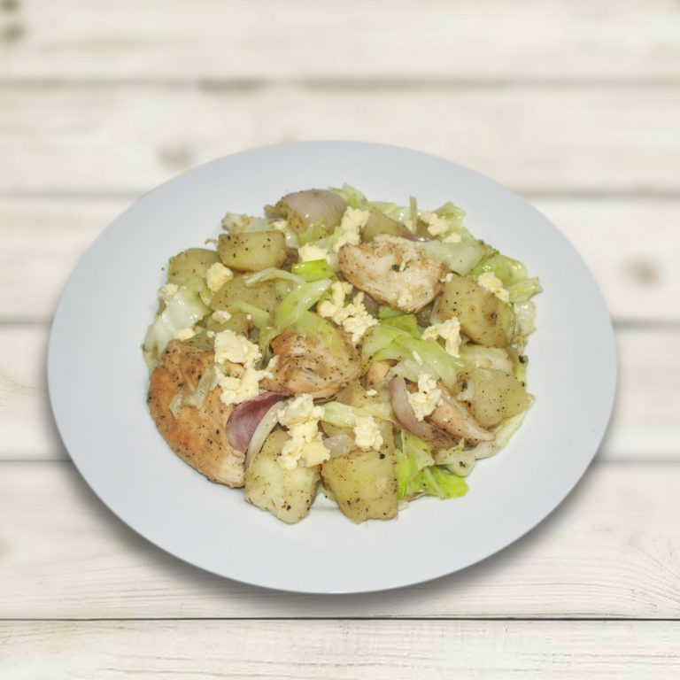 CHARRED CHICKEN WITH SWEET POTATOES