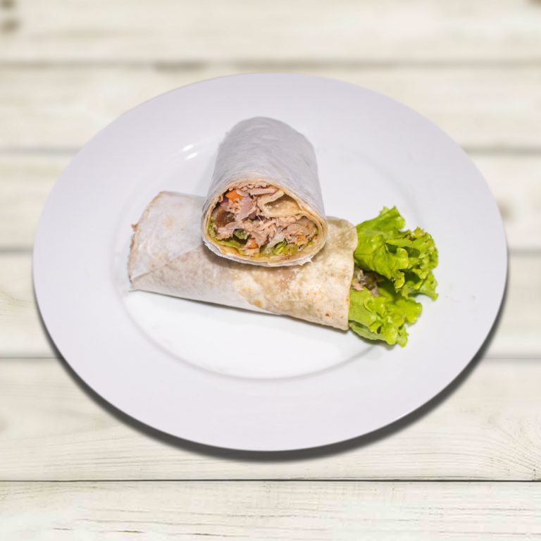 CURRIED TUNA SALAD WRAP