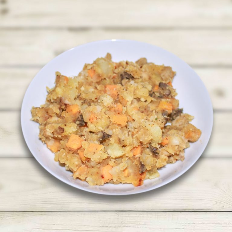 MUTTON AND SWEET POTATO SKILLET