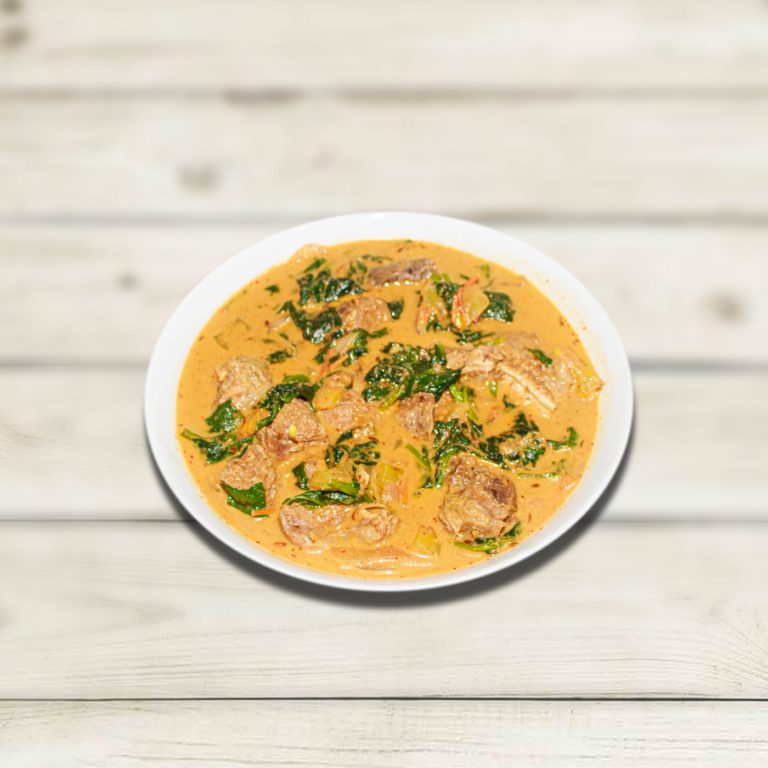 BEEF AND SPINACH CURRY