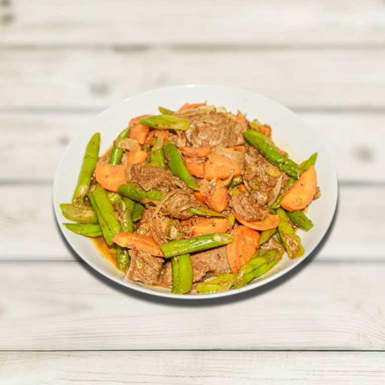 CURRIED BEEF WITH VEGETABLES
