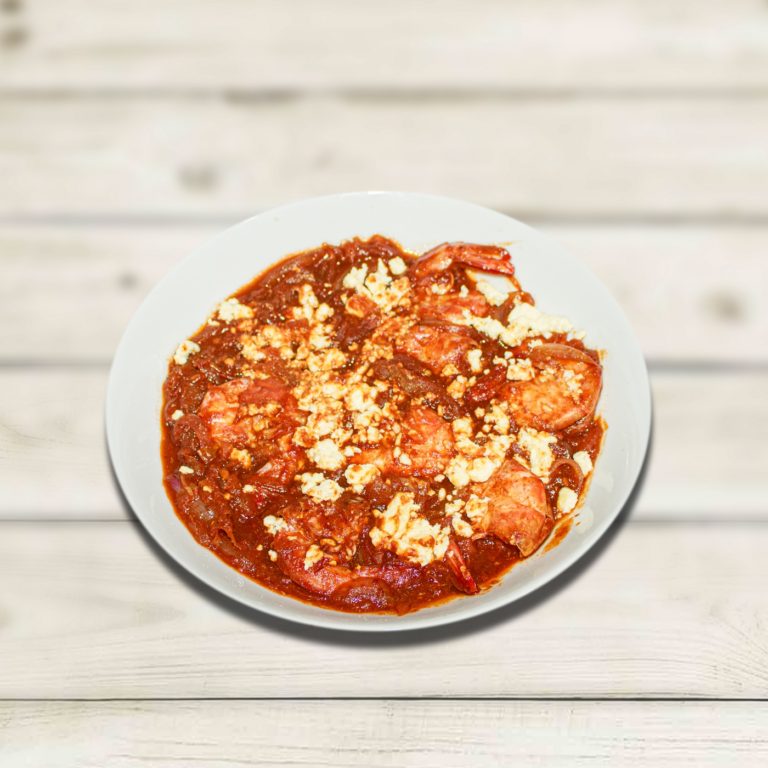 PRAWN SAGANAKI