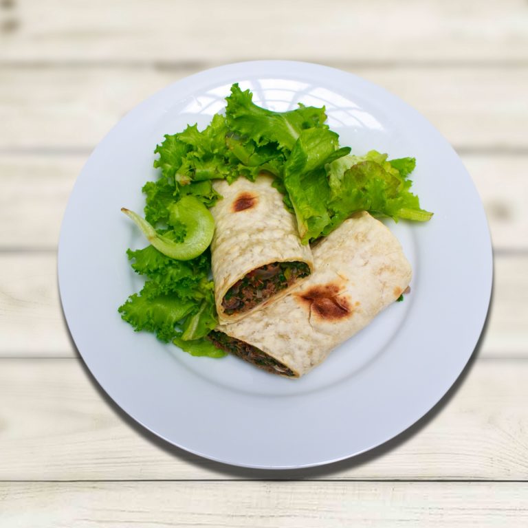 BEEF AND SPINACH GOZLEME