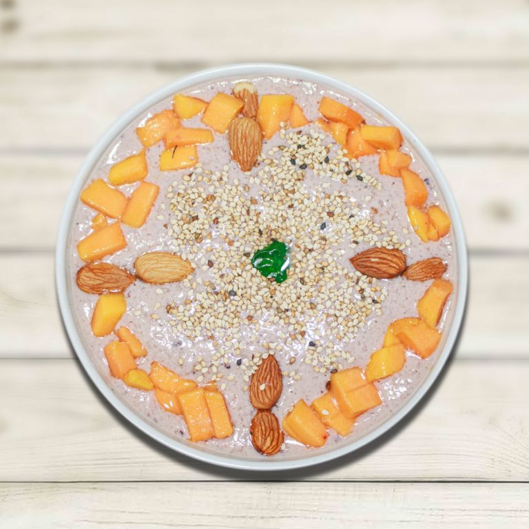 BERRY PAPAYA PROTEIN SMOOTHIE BOWL