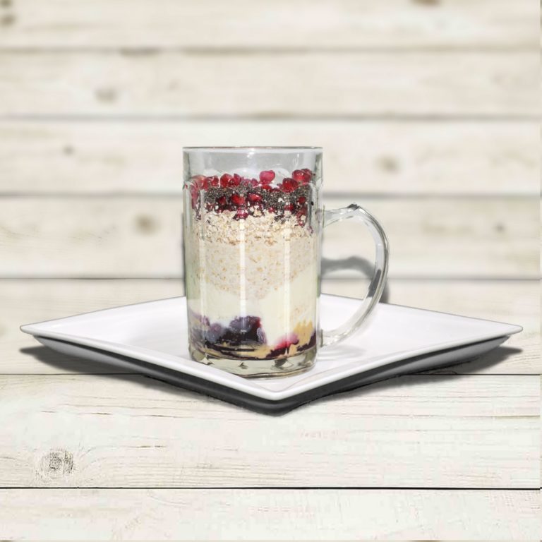 CHOCOLATE PROTEIN OVERNIGHT OATS