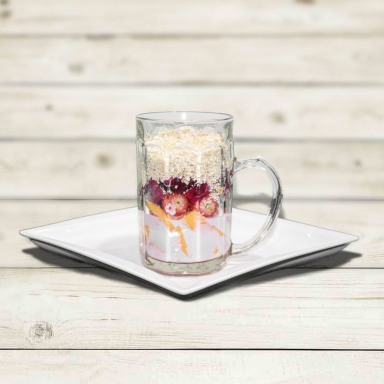 MIX FRUIT PROTEIN OVERNIGHT OATS