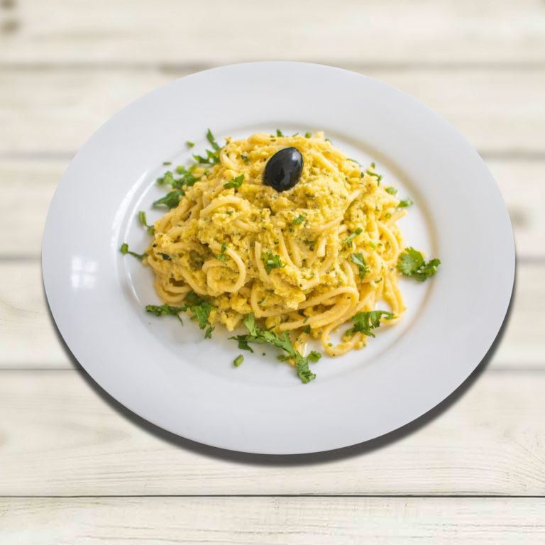 CREAMY PUMPKIN CARBONARA