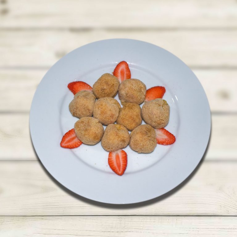 AIR-FRYER BERRY OATMEAL BALLS
