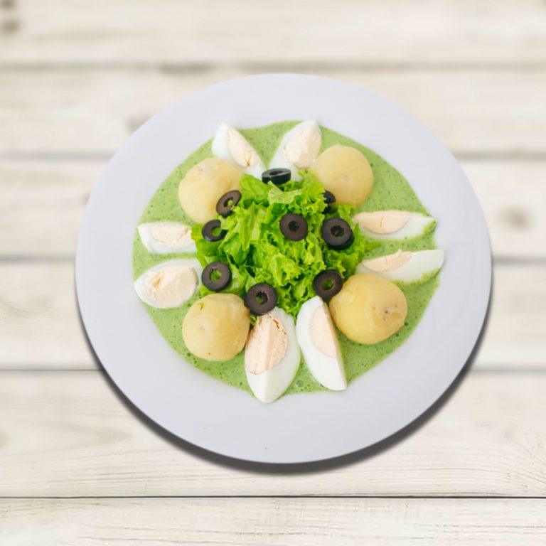 POTATOES WITH GREEN SAUCE