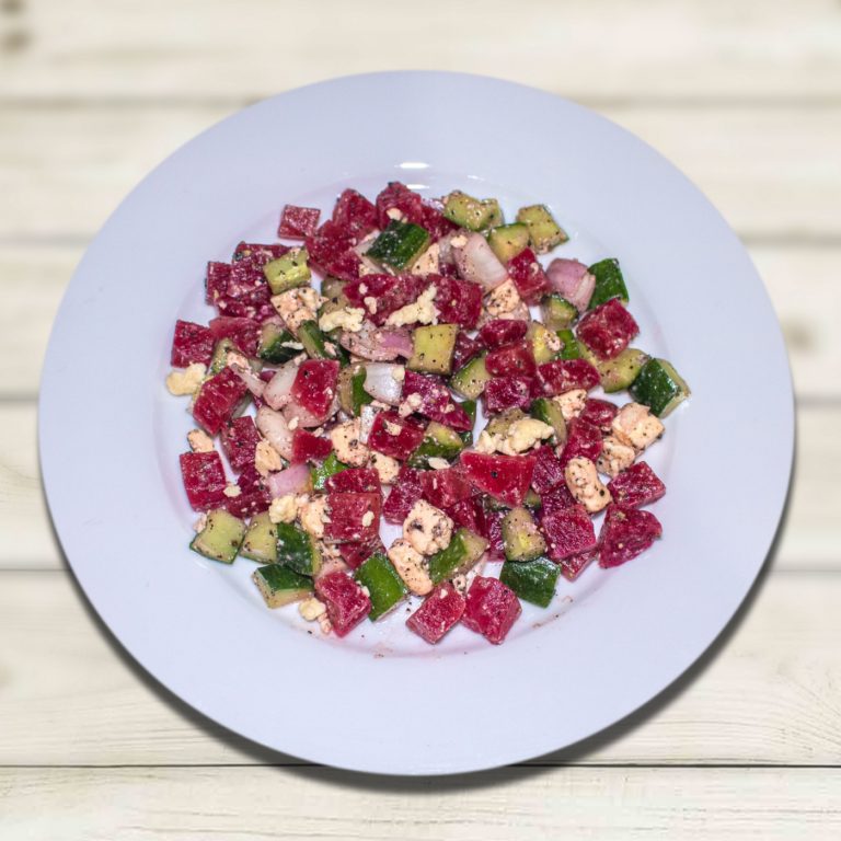 BEETROOT AND FETA CHEESE SALAD
