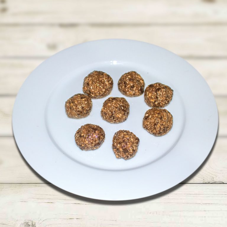 CAKE BATTER ENERGY BALLS