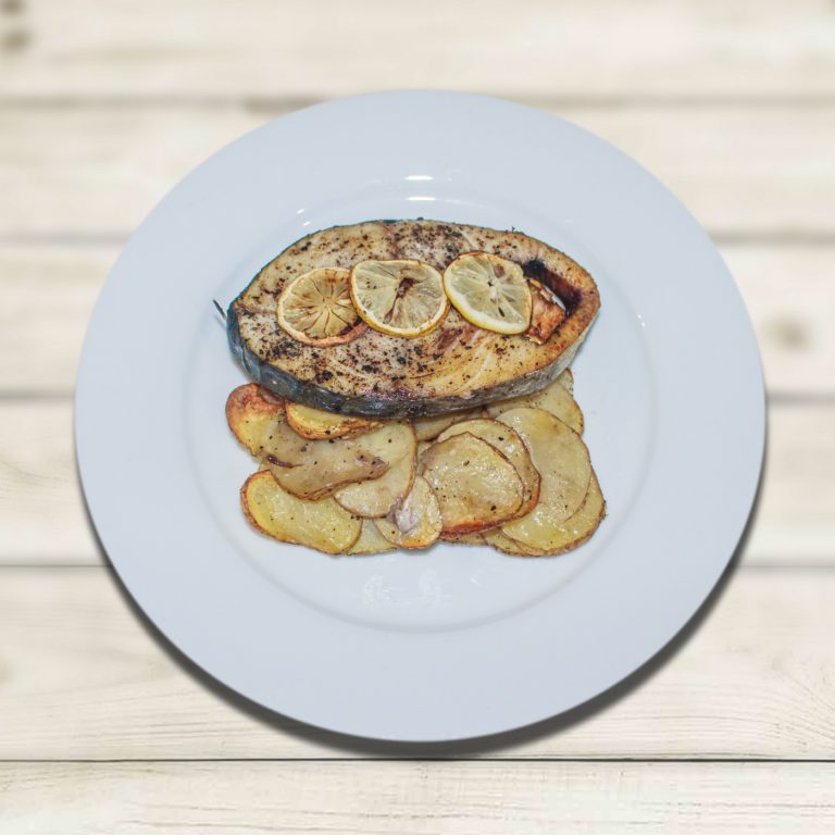 LEMON-HERB SOLE ON CRISPY POTATO