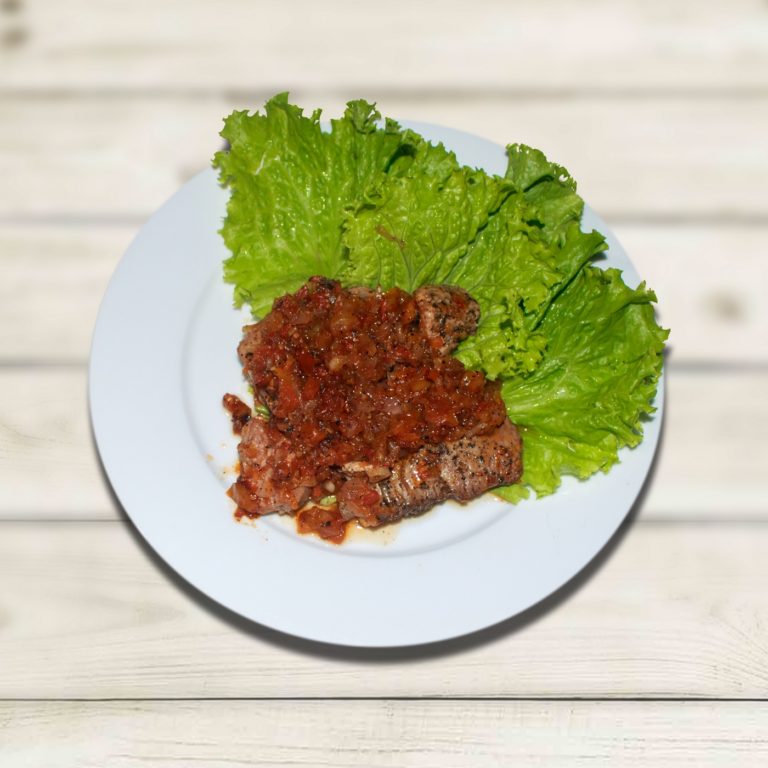 WHITE FISH WITH TOMATO SALSA￼