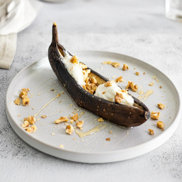 Air-Fried Banana Split