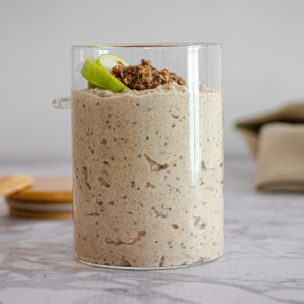 Apple Crumble Overnight Oats