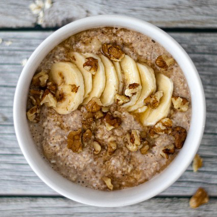 Banana & Walnut Overnight Oats