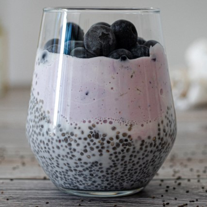 Blueberry Chia Pudding