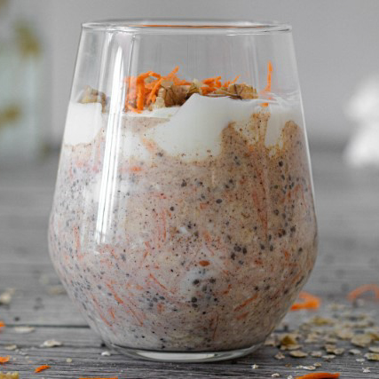 Carrot Cake Overnight Oats