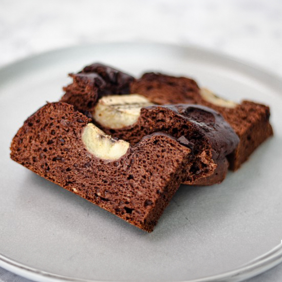 Chocolate Banana Protein Bread
