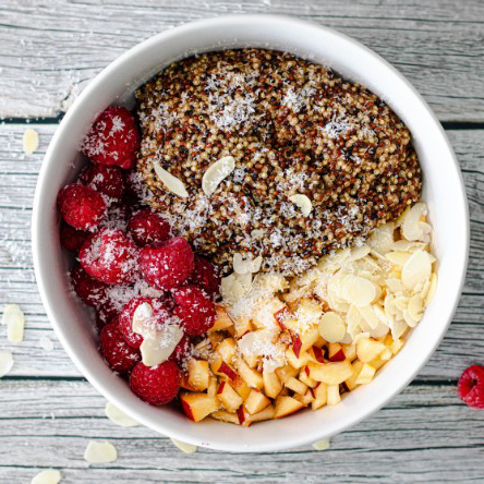 Cinnamon Quinoa with Fruit & Nuts