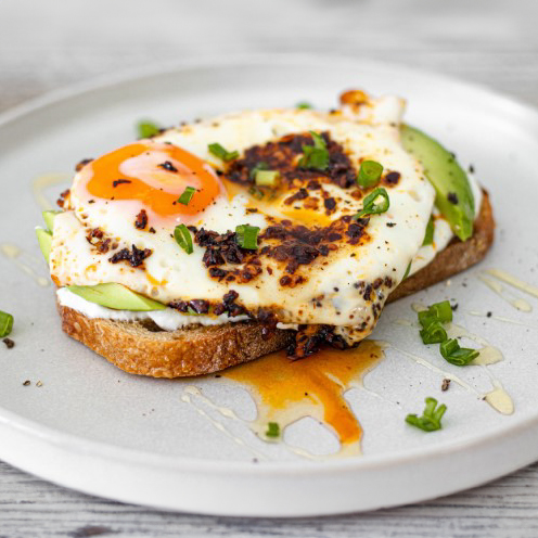 Crunchy Chili Oil Toast