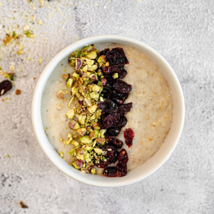 Pistachio & Cranberry Porridge