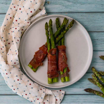 Serrano Ham Wrapped Asparagus