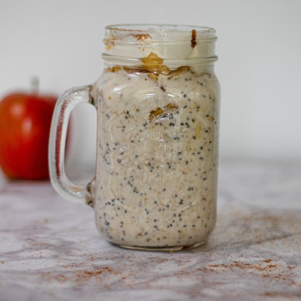 Apple Pie Overnight Oats