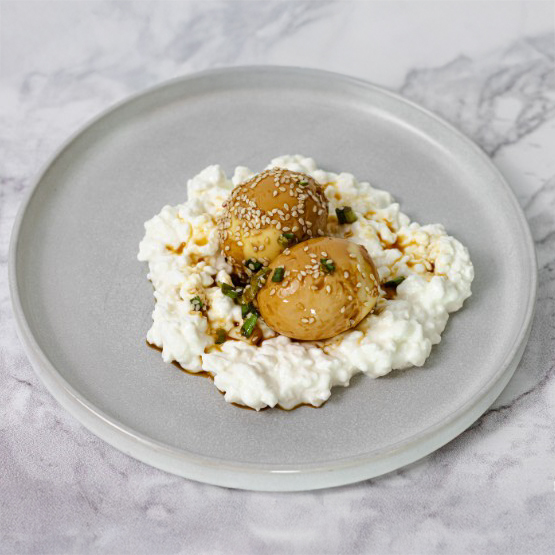 Soy-Marinated Soft-Boiled Eggs