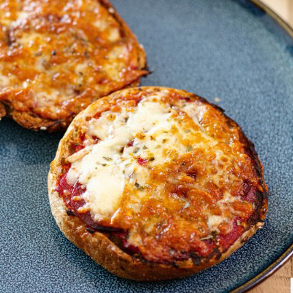 Air Fryer Pizza Bagels