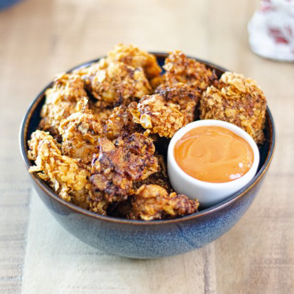 Air Fryer Bang Bang Chicken Bites