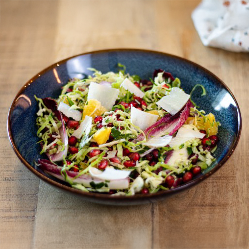 Sprout & Pomegranate Winter Salad