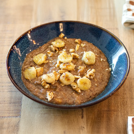 Caramelised Banana Weetabix Bowl