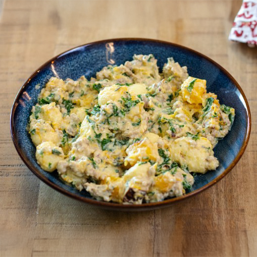 Gnocchi with Ricotta & Butternut Sauce