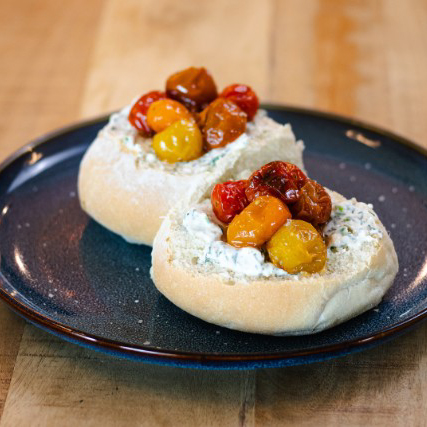 Breakfast Tomato Tartlets