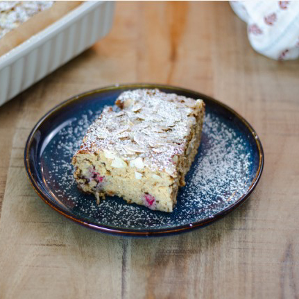Raspberry Protein Baked Oats