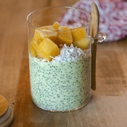 Mango Chia Breakfast Pots