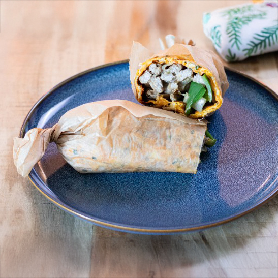 Carrot Wrap Philly Cheesesteak