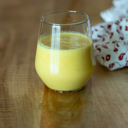 Golden Cool Pineapple Smoothie