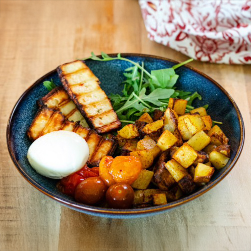 Halloumi & Potato Breakfast Bowl